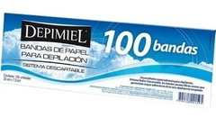 Combo 6 Ceras Roll - On Hombre x 100 g + 1 Bandas de Papel para Retirar Cera x 100 unid - Depimiel en internet