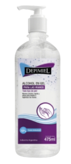 Alcohol en Gel con Aplicador x 475 ml - Depimiel