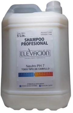 Shampoo Neutro pH 7 x 5000 ml - Elevación