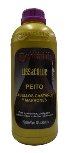 Alisado Liss & Color Peito x 1000 cc - Evans