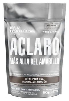 Combo 1 Polvo Decolorante White & White x 700 g - Issue Professional + 1 Emulsión Oxidante Estabilizada 20 Vol x 1900 ml - Nov - comprar online