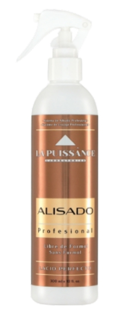 Combo 1 Alisado sin Formol Profesional x 300 ml + 1 Post Alisado Acond. en Liposomas de Quetarina + Acido Hialurónico x 300 ml - La Puissance - comprar online