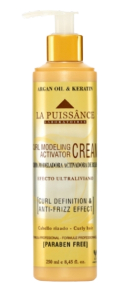 Crema Modeladora Activadora de Rulos x 250 ml - La Puissance