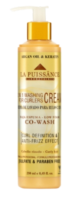 Combo 1 Crema de Lavado para Rulos 2 en 1 - Co Wash x 250 ml + 1 Crema Modeladora Activadora de Rulos x 250 ml - La Puissance en internet