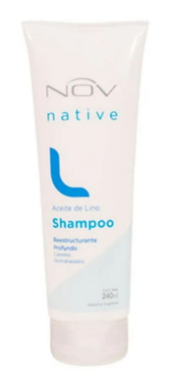 Shampoo Aceite de Lino x 240 ml - Nov