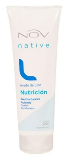 Combo 1 Shampoo Aceite de Lino x 240 ml + 1 Balsam Aceite de Lino x 240 ml + 1 Nutrición Aceite de Lino x 220 g - Nov - DISTRIBUIDORA COQUETISIMA´S