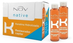 Kit 15 Ampollas Restauradoras Keratina Hidrolizada x 15 ml - Nov