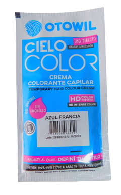 Colorante Cielo Color x 47 g - Otowil - DISTRIBUIDORA COQUETISIMA´S