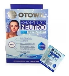 Shampoo Neutro Pre Tratamiento en Sobre x 10 cc - Otowil