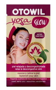 Kit 24 Máscaras Faciales Glow - Yoga Relax Sachet x 20 g - Otowil - comprar online