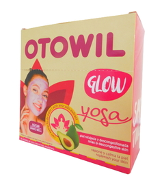 Kit 24 Máscaras Faciales Glow - Yoga Relax Sachet x 20 g - Otowil