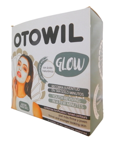 Kit 24 Máscaras Faciales Glow - Anti Age Hyaluronic Acid Sachet x 20 g - Otowil