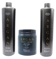 Combo 1 Shampoo Argán x 900 ml + 1 Máscara Argán x 1000 g + 1 Conditioner Argán x 900 ml - Fidelité