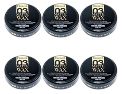 Kit 6 Pastas Mate - 03 - Matte Wax x 50 g - Fidelité