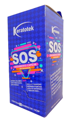 Kit 72 Keratotek Sos Tratamiento Capilar sin Enjuague x 10 cc - Keratotek