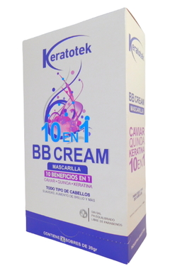 Kit 36 Keratotek Bb Cream Mascarilla x 20 g - Keratotek