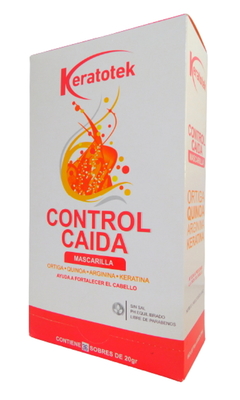 Kit 36 Keratotek Control Caída Mascarilla x 20 g - Keratotek