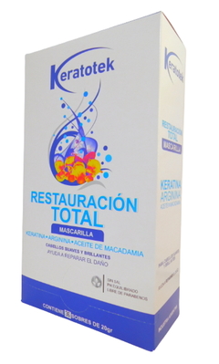 Kit 36 Keratotek Restauración Total Mascarilla x 20 g - Keratotek