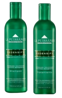 Combo 1 Shampoo Redensify x 300 ml + 1 Tratamiento Redensify x 300 ml - La Puissance