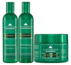 Combo 1 Shampoo Redensify x 300 ml + 1 Tratamiento Redensify x 300 ml + 1 Máscara Redensify x 250 ml - La Puissance