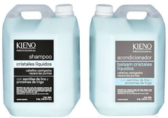 Combo 1 Shampoo Cristales Líquidos x 5000 cc + 1 Acondicionador Cristales Líquidos x 5000 cc - Kleno