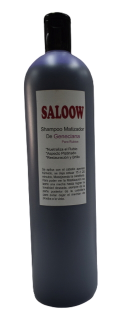 Shampoo Matizador de Geneciana - Violeta x 1000 ml - Saloon In