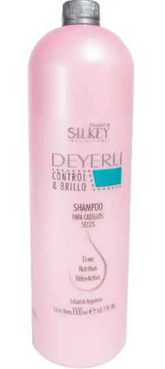 Combo 1 Shampoo Cabellos Secos x 1500 ml + 1 Emulsión Multivitaminas x 1500 ml + 1 Nutrición Capilar x 1000 g - Silkey Professional - comprar online