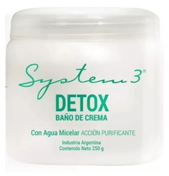 Baño de Crema Detox x 250 g - System 3