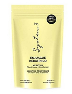 Enjuague Keratínico System 3 Doy Pack x 900 ml - System 3