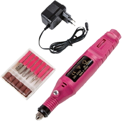 Torno Rosado Velocidad Variable + Fresas x 1 unid - Coquetísima´s - comprar online