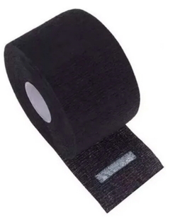 Rollo Papel para Cuello Negro x 1 unid - Coquetísimas