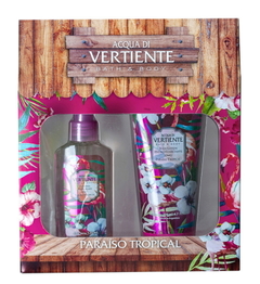 Estuche Paraíso Tropical - Body Splash + Body Lotion x 1 unid - Vertiente