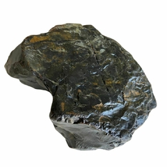 FLINTSTONE-PEDRA FLINT, SILEX MARROM NEGRO MINERAL CRISTAL BRUTO 739g na internet