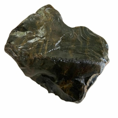 FLINTSTONE-PEDRA FLINT, SILEX MARROM NEGRO MINERAL CRISTAL BRUTO 739g - loja online