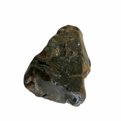 FLINTSTONE-PEDRA FLINT, SILEX MARROM NEGRO MINERAL CRISTAL BRUTO 310g - Águas de São Pedro