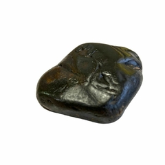 FLINTSTONE-PEDRA FLINT, SILEX MARROM NEGRO MINERAL CRISTAL BRUTO 135g - Águas de São Pedro