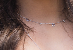 CHOKER ESTRLA E LUA - comprar online