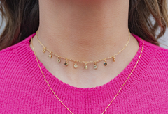 Choker Com Penduricalhos - comprar online