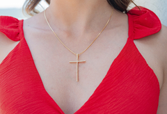 Corrente com Crucifixo - comprar online