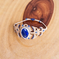 Bracelete Deserto com Lápis Lazuli