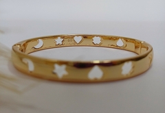 Bracelete dourado Luana - comprar online