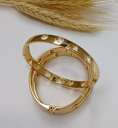 Bracelete dourado Luana