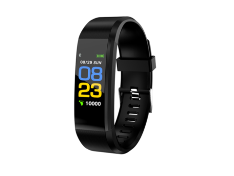 Smart Watch Mujer Hombre 115 Plus Fit Cardiaco Cuenta Pasos