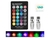 Luz Posicion Piojito Led T10 Multicolor Rgb C/ Remoto Kit X2 - Auto Uno Shop Web