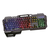 Teclado Gamer Ñ Madness Metal Anti-salpicaduras Retroilu Led