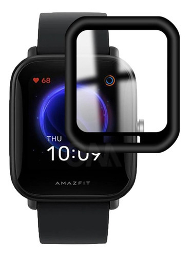 Film Protector Vidrio Templado 3D - Smartwatch Reloj Amazfit Bip U / Bip U Pro protector para amazfit bip u