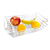 Frutero Moderno Rectangular Cromado - comprar online