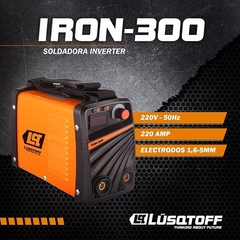 Soldadora inverter Lusqtoff Iron-300 220V - comprar online