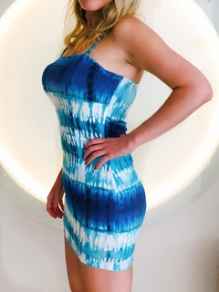 Vestido Tie Dye Blue Sky - comprar online