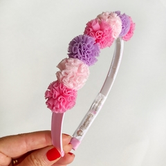 Imagem do Tiara pompom malha